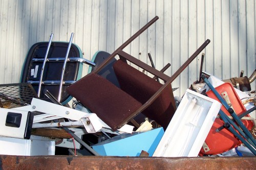 Advanced sorting technology at recycling facility