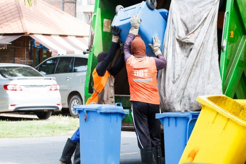 Preparing for house clearance in Camden Town